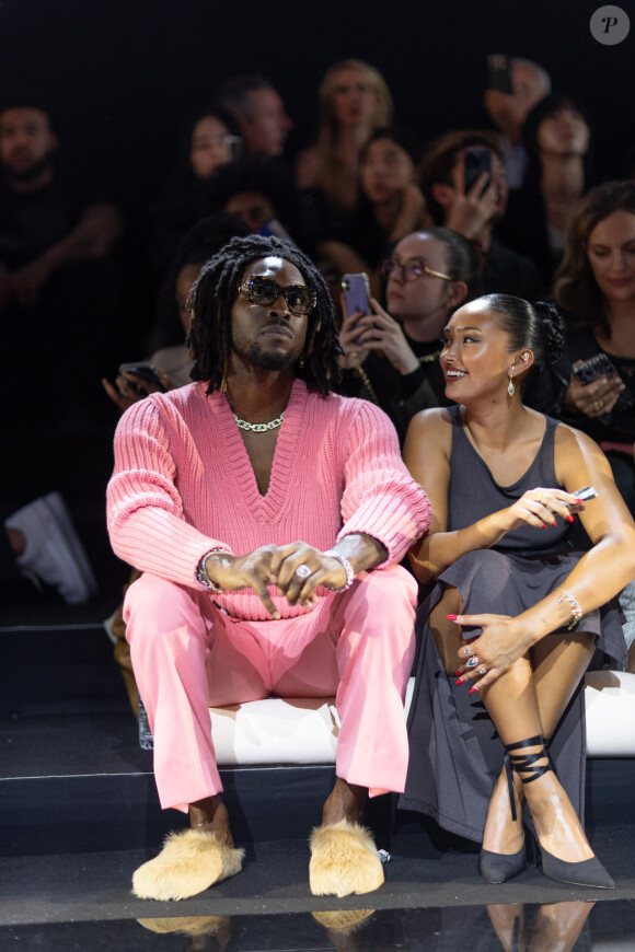 Saint Jhn - Front row du défilé Messika Haute Joaillerie 2023 au Pavillon Cambon à Paris le 28 septembre 2023 © Tiziano Da Silva / Jack Tribeca / Bestimage