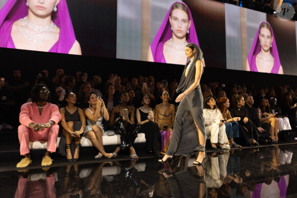 Saint Jhn, Maria Borges, Jacob Rott, Géraldine Nakache, Audrey Fleurot - Front row du défilé Messika Haute Joaillerie 2023 au Pavillon Cambon à Paris le 28 septembre 2023 © Tiziano Da Silva / Jack Tribeca / Bestimage