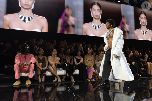 Alton Mason - Front row du défilé Messika Haute Joaillerie 2023 au Pavillon Cambon à Paris le 28 septembre 2023 © Tiziano Da Silva / Jack Tribeca / Bestimage