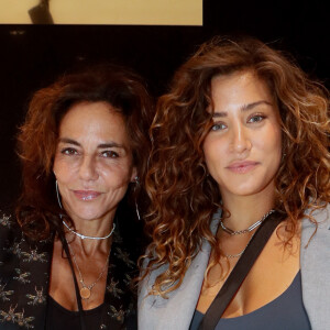 Exclusif - Sandra Sisley, Manon Azem (voix française d'Emma Watson dans Harry Potter, série "Section de recherches") - Soirée d'ouverture de la première boutique parisienne de la marque Aparanjän à Paris, France, le 29 septembre 2023. Soirée organisée par Sandra Sysley de Sandra & Co. © Christophe Clovis / Bestimage