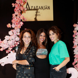 Exclusif - Sandra Sisley, Caroline Ohanian (créatrice de la marque), Laurie Cholewa - Soirée d'ouverture de la première boutique parisienne de la marque Aparanjän à Paris, France, le 29 septembre 2023. Soirée organisée par Sandra Sysley de Sandra & Co. © Christophe Clovis / Bestimage