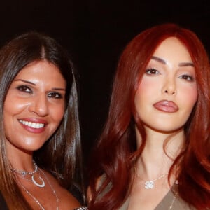 Exclusif - Caroline Ohanian (créatrice de la marque), Nabilla Vergara (Nabilla Benattia) - Soirée d'ouverture de la première boutique parisienne de la marque Aparanjän à Paris, France, le 29 septembre 2023. Soirée organisée par Sandra Sysley de Sandra & Co. © Christophe Clovis / Bestimage