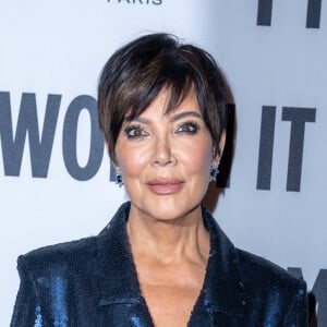 Kris Jenner - Défilé "Walk Your Worth" de L'Oréal lors de la Fashion Week sous la Tour Eiffel à Paris, le 1er octobre 2023. © Olivier Borde - Bertrand Rindorff/Bestimage