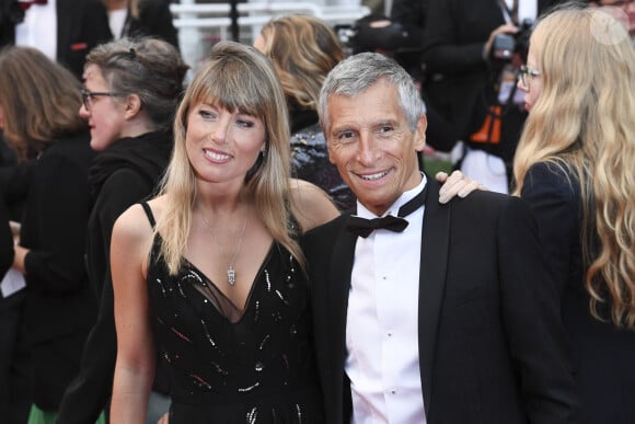 Nagui et sa femme Mélanie Page à la première de "Douleur et Gloire" lors du 72ème Festival International du Film de Cannes, le 17 mai 2019. 