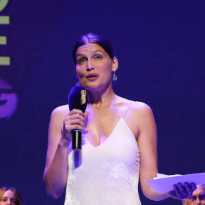 Laetitia Casta, présidente du jury - Cérémonie de clôture de la 16ème édition du festival du film francophone (FFA) de Angoulême le 27 aout 2023. © Coadic Guirec/Bestimage  Closing ceremony during the 16th Angouleme French-Speaking Film Festival on August 27, 2023 in Angouleme, France.