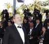 Selon elle, il suffit de montrer qu'on est en couple et que l'on a des enfants pour ne pas se faire attaquer par un tel homme.
Harvey Weinstein au Festival de Cannes 2012