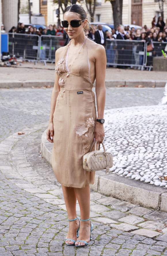 Tamara Kalinic - Défilé de mode prêt-à-porter Miu Miu, printemps-été 2024, lors de la Fashion Week de Paris. Le 3 octobre 2023. © Christophe Aubert / Bestimage
