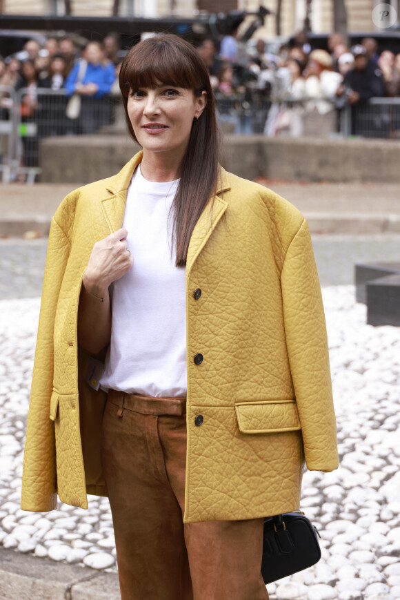 Victoria Cabello - Défilé de mode prêt-à-porter Miu Miu, printemps-été 2024, lors de la Fashion Week de Paris. Le 3 octobre 2023. © Christophe Aubert / Bestimage