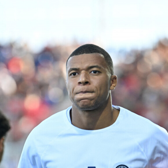 Sur les réseaux sociaux, Kylian Mbappé a rapidement été moqué
Kylian Mbappe (psg) lors du match de Ligue 1 Uber Eats "Clermont Foot - PSG (0-0)" au stade Gabriel-Montpied, le 30 septembre 2023.