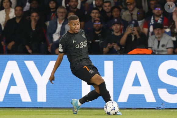 Kylian Mbappe (PSG) - Match de Ligue des champions entre le PSG et le Borussia Dortmund (2-0) au Parc des Princes à Paris le 19 septembre 2023.