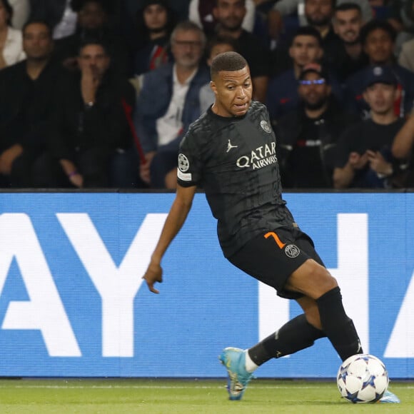 Kylian Mbappe (PSG) - Match de Ligue des champions entre le PSG et le Borussia Dortmund (2-0) au Parc des Princes à Paris le 19 septembre 2023.