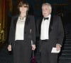 Il a également raconté qu'elle accepte son "coté ours".
Michel Sardou et sa femme Anne-Marie Périer - La 26e nuit des Molières aux Folies Bergère à Paris, le 2 juin 2014.