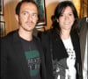 Calogero et Hortense d'Esteve - Vincent Perez présente sa bande-dessinée "La Forêt" à la Galerie Daniel Maghen le 11 mai 2007.