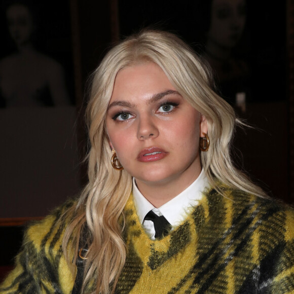 Louane Emera - Défilé Dior Prêt-à-porter Automne/Hiver 2022/2023 dans le cadre de la Fashion Week de Paris, France, le 1er Mars 2022. © Borde-Rindoff/Bestimage