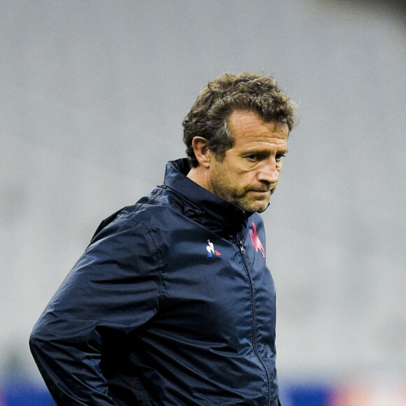 Fabien Galthié - Match de rugby France vs Pays de Galles - Test Mach, le 24 octobre 2020. © JB Autissier /Panoramic/Bestimage
