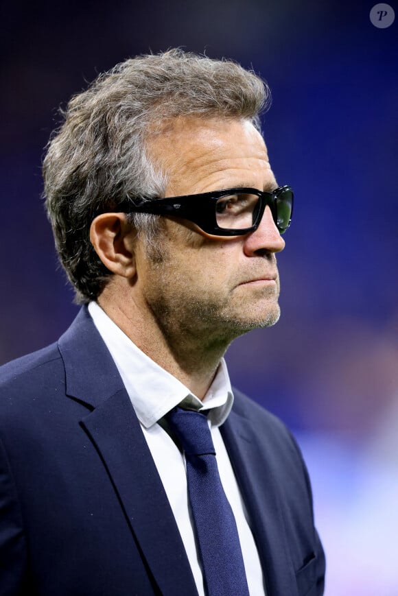 Fabien Galthié sans lunettes, à quoi ressemble-t-il ?
Fabien Galthié - Match de Coupe du monde de rugby entre la France et l'Italie (60-7) à Lyon. © Cyril Moreau-Dominique Jacovides/Bestimage