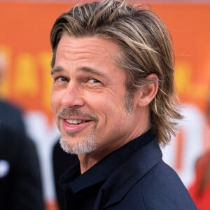 Brad Pitt - Avant-première du film "Once Upon a Time in Hollywood" au Odeon Leicester Square à Londres, le 30 juillet 2019. 
