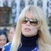 Claudia Schiffer à Londres, le 8 mars 2010