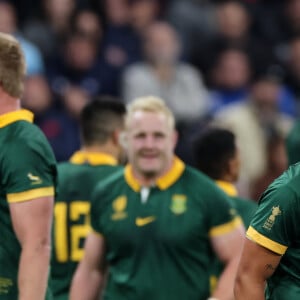 Antoine Dupont - Coupe du Monde de Rugby France 2023 - Match de quart de finale "France-Afrique du Sud (28-29)" au Stade de France à Saint-Denis le 15 octobre 2023. © © Moreau-Jacovides/Bestimage  Rugby World Cup France 2023 - Quarter-final match "France-South Africa (28-29)" at the Stade de France in Saint-Denis on October 15, 2023. 