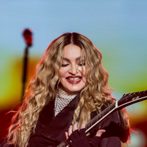 Concert de Madonna à l'AccorHotels Arena (Bercy) à Paris, le 9 décembre 2015. 