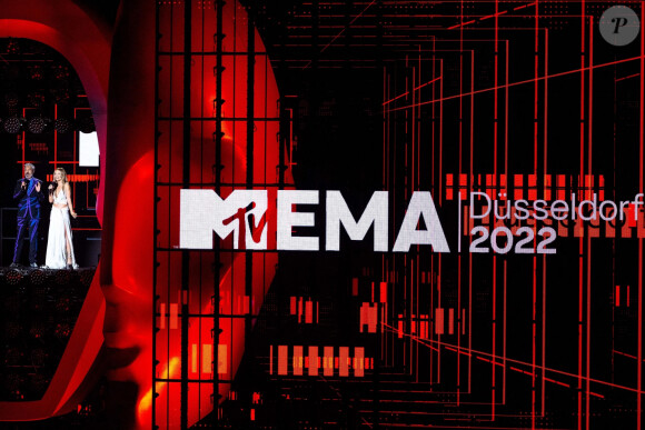 MTV EMAs lors de la cérémonie des "MTV Europe Music Awards 2022" à Dusseldorf, le 13 novembre 2022. 