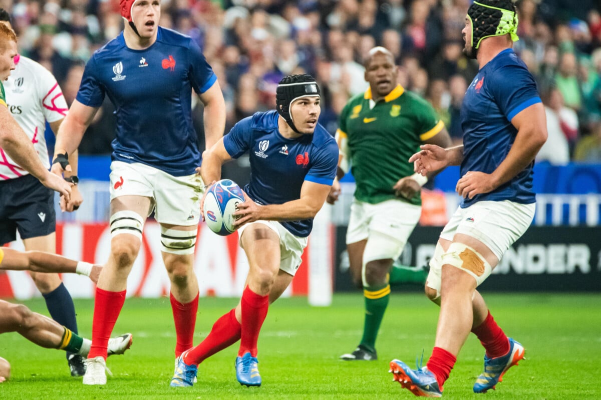 Photo : Antoine Dupont (XV De France) - Coupe Du Monde De Rugby France ...