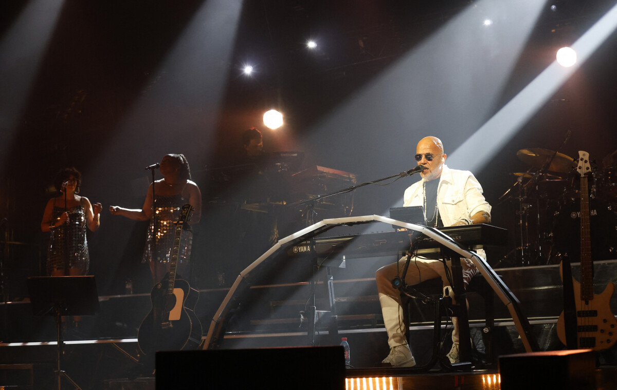 Photo Exclusif Pascal Obispo en concert à La Seine Musicale à