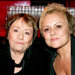 Annie Girardot et Muriel Robin - Première cérémonie des Prix Raimu de la comédie, à l'espace Pierre Cardin à Paris