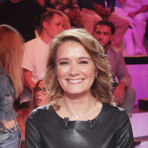 Exclusif - Pascale de La Tour du Pin sur le plateau de l'émission Touche pas à mon poste (TPMP) diffusée en direct sur C8 le 10 octobre 2023. © Jack Tribeca / Bestimage