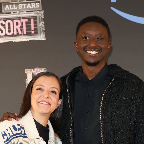 Camille Lellouche et Ahmed Sylla - Avant-première de l'édition spéciale Halloween de "LOL : qui crie, sort !" à l'Elysées Biarritz à Paris le 24 octobre 2023. © Coadic Guirec/Bestimage