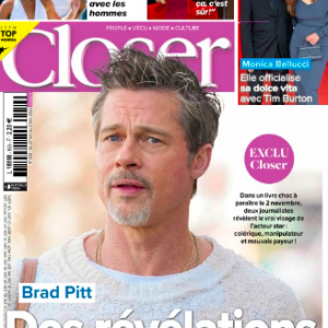 Couverture du magazine "Closer" du vendredi 27 octobre 2023