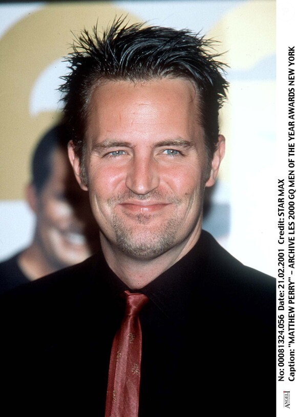 Archives - Matthew Perry - GQ Men of the year Awards à New York. 2000.