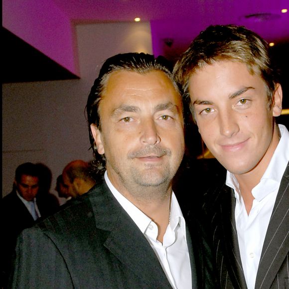 Archives : Henri Leconte avec son fils Maxime