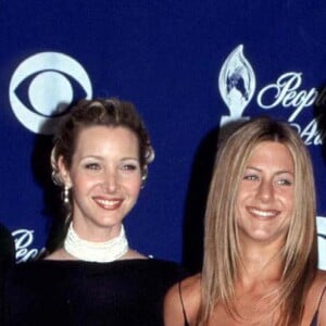 David Schwimmer, Lisa Kudrow, Jennifer Aniston et Matthew Perry lors des People's Choice Awards.