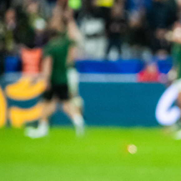 Antoine Dupont (XV de France) - Coupe du Monde de Rugby France 2023 - Match de quart de finale "France-Afrique du Sud (28-29)" au Stade de France à Saint-Denis 15 octobre 2023. 