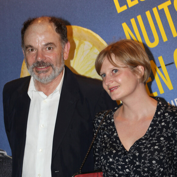 Jean-Pierre Darroussin et Anna Novion - Dîner de gala "Les Nuits en Or 2013 Le Panorama" à l' UNESCO à Paris, le 17 juin 2013.