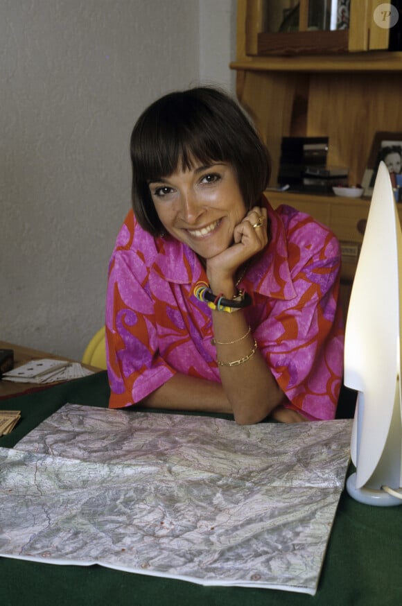 Ariane Carletti est décédée en 2019
Archives - En France, à Paris, Ariane Carletti chez elle en juillet 1988.