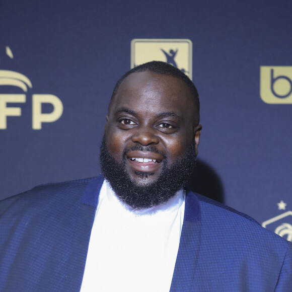 Issa Doumbia au photocall de la 28ème cérémonie des trophées UNFP (Union nationale des footballeurs professionnels) au Pavillon d'Armenonville à Paris, France, le 19 mai 2019.