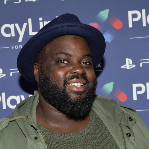 Issa Doumbia - Soirée de lancement de PlayLink de PlayStation au Play Link House à Paris, France, le 12 octobre 2017. © Veeren/Bestimage 