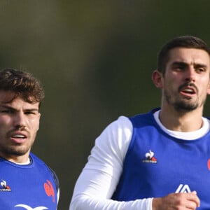 Dupont Antoine (Fra) / Ramos Thomas (Fra) - Entraînement de l'équipe du XV de France de rugby à Marcoussis, le 2 novembre 2022. © JB Autissier / Panoramic / Bestimage 