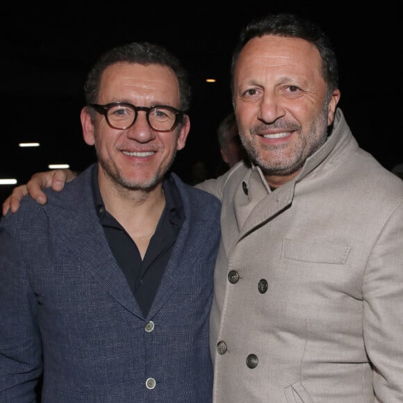 Exclusif  Dany Boon et Arthur (Jacques Essebag) - Avant-première du film "La Vie pour de vrai" au cinéma Pathé Wepler à Paris le 18 avril 2023. © Bertrand Rindoff / Bestimage 