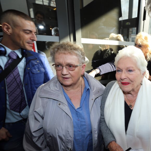 Line Renaud et Daniele Hamidou Ducatel, la mère de Dany Boon - Inauguration de la galerie du cinéma "Les Lumières" à Armentières. Le 15 octobre 2016