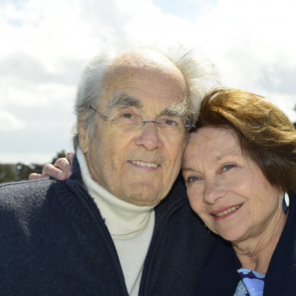 Exclusif - Rendez-vous avec Macha Méril et son mari Michel Legrand en thalassothérapie au centre Thalassa à Dinard. Le 28 avril 2015.