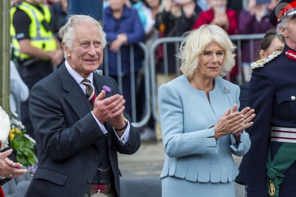 Le roi Charles III d'Angleterre et Camilla Parker Bowles, reine consort d'Angleterre - le 6 juin 2023
