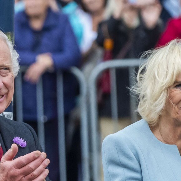 Le roi Charles III d'Angleterre et Camilla Parker Bowles, reine consort d'Angleterre - le 6 juin 2023