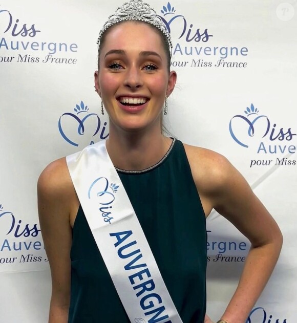 Oriane Mallet, Miss Auvergne 2023 en lice pour Miss France 2024.
(Capture d'écran : orianemalletoff)