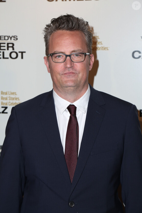 Matthew Perry à la première de The Kennedys - After Camelot au Paley Center For Media à Beverly Hills, le 15 mars 2017