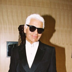 Karl Lagerfeld en 2001 à Monaco
