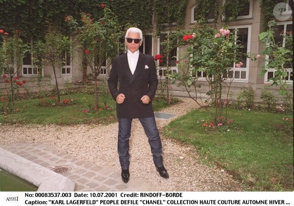 Karl Lagerfeld à Paris