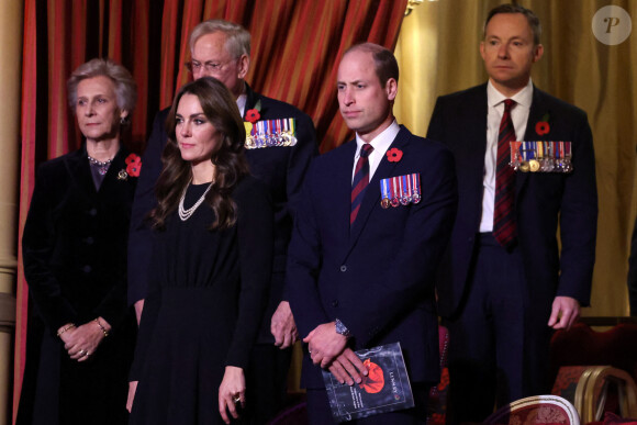 Kate Middleton, le prince William - La famille royale assiste au Royal British Legion Festival of Remembrance au Royal Albert Hall à Londres le 11 novembre 2023.